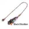 Black obsidian