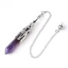 Amethyst+Silver Cap