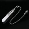 White Crystal+Silver Cap