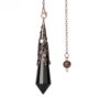 Black onyx + bronze cap
