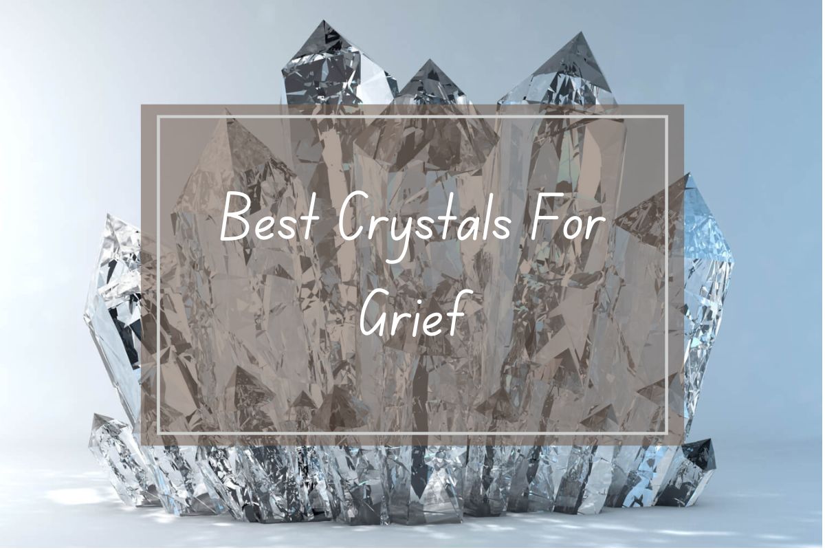 Cluster of crystals, Best Crystals For Grief.