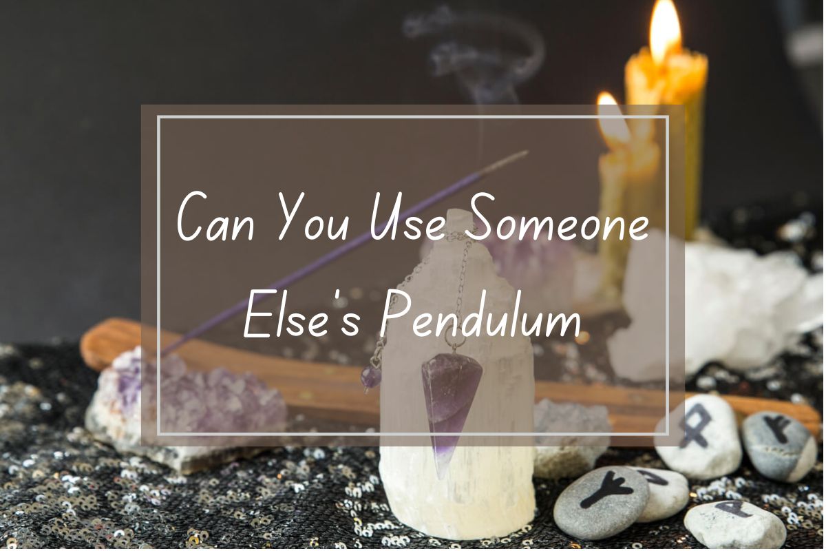 Purple amethyst pendulum on crystal, spiritual tools, can you use someone else's pendulum.