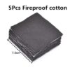 5 pcs fireproof cotton