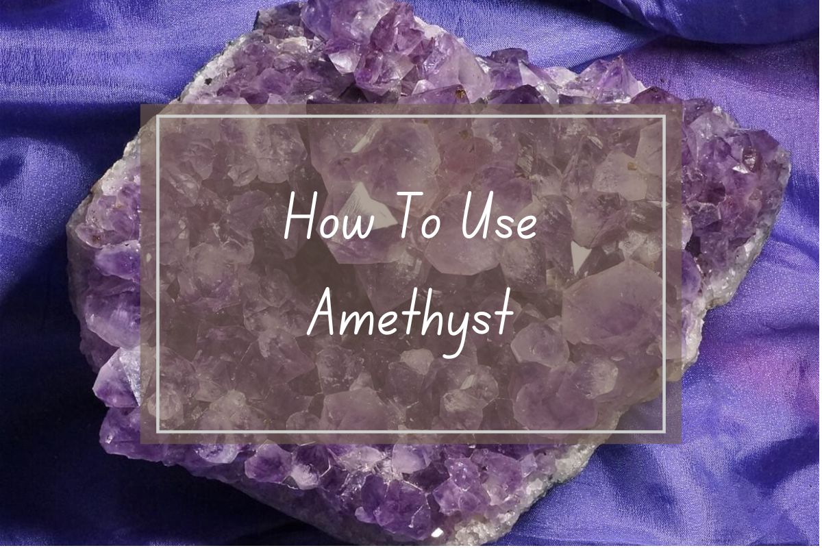 Large amethyst cluster; how to use amethyst.