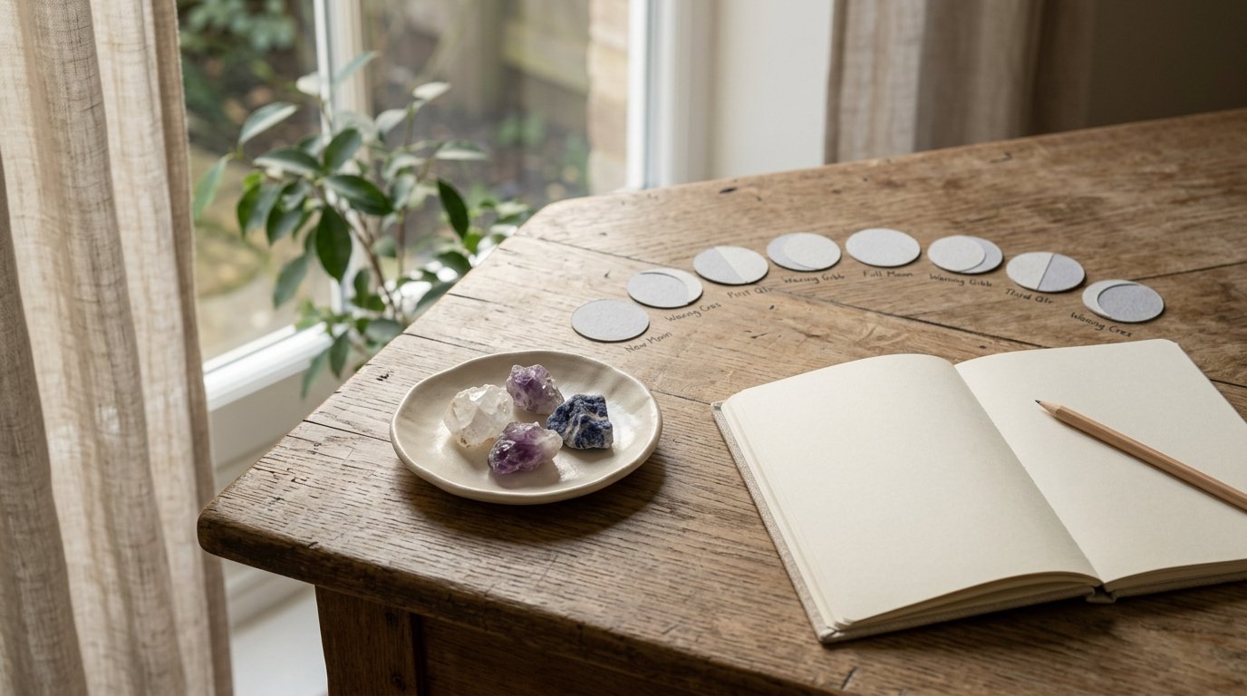 Crystals for Moon Phases: How to Choose the Right Stone for Each Phase - Image 1