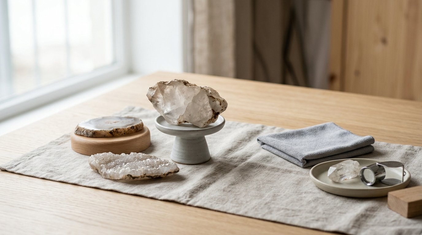 How to Use Crystal Slices for Meditation, Altars, and Everyday Spaces - Image 1