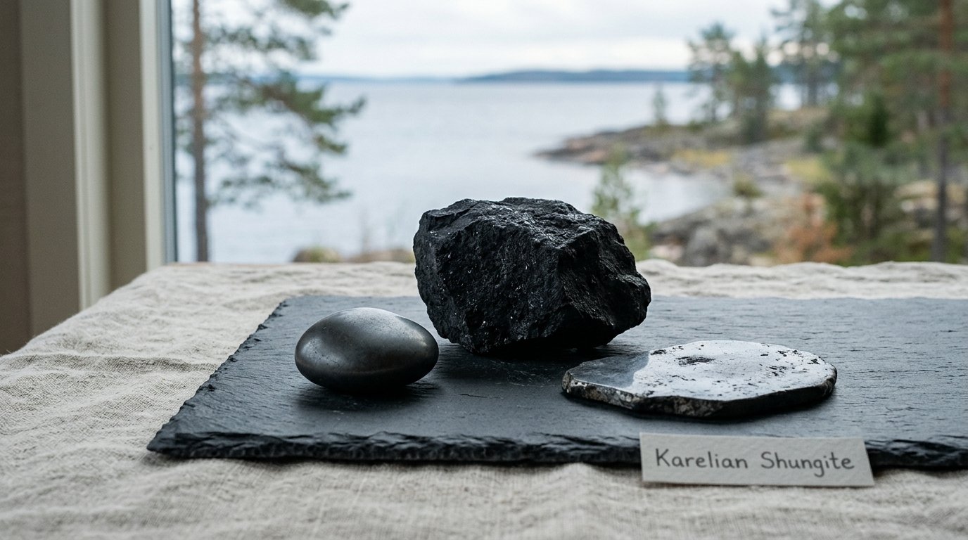 Shungite Properties for EMF Protection, Meaning, and Everyday Uses - Image 1