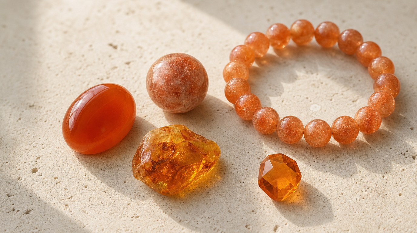 Orange Gemstones: Meanings, Healing Properties, and Everyday Uses - Image 1