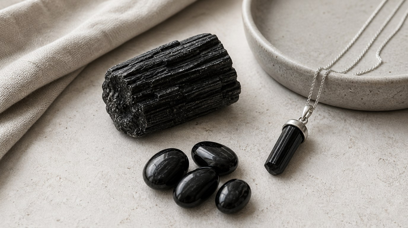 Black Tourmaline: Must-Have Crystal Meaning, Benefits, and Everyday Uses - Image 1