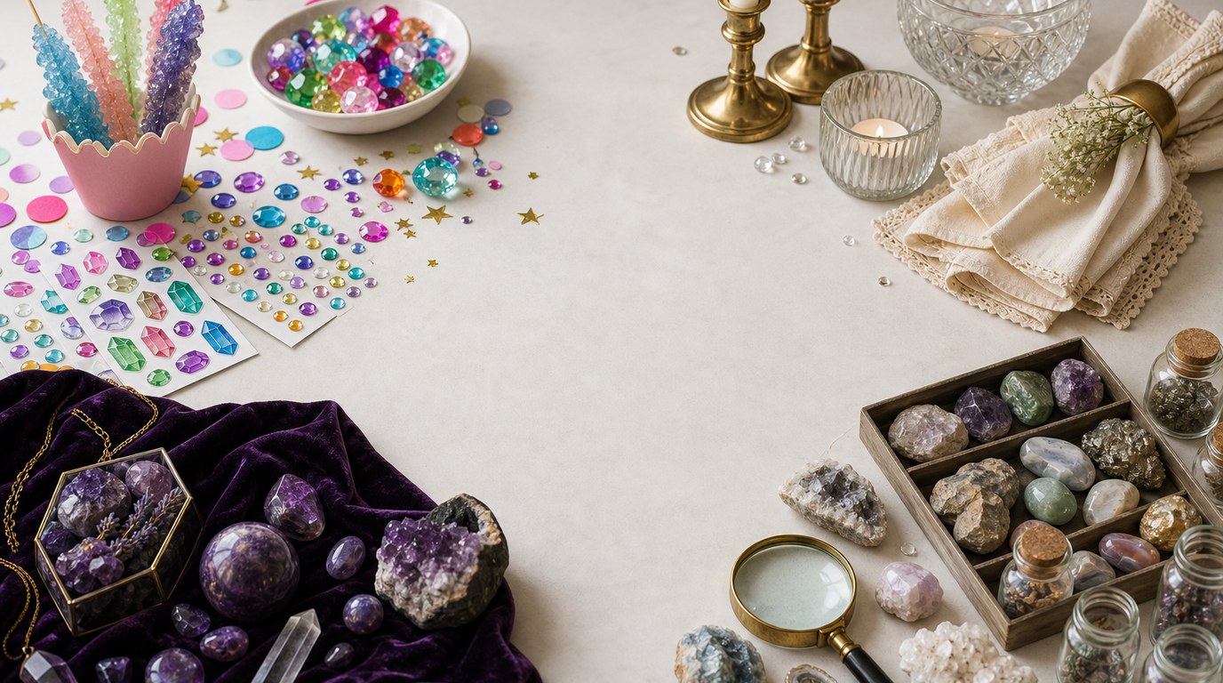 Crystallized Gem Party Ideas for Decorations, Food, Activities, and Favors - Image 1