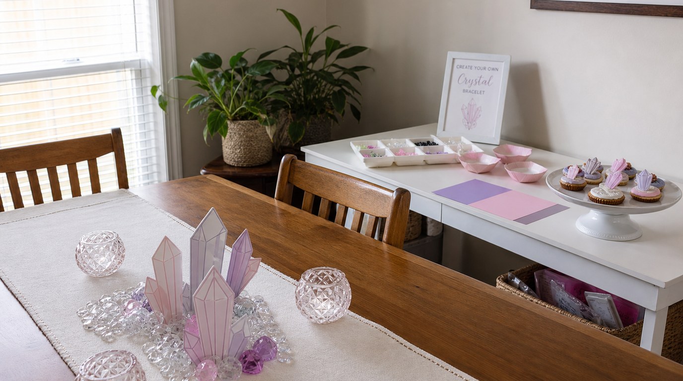Crystallized Gem Party Ideas for Decorations, Food, Activities, and Favors - Image 2