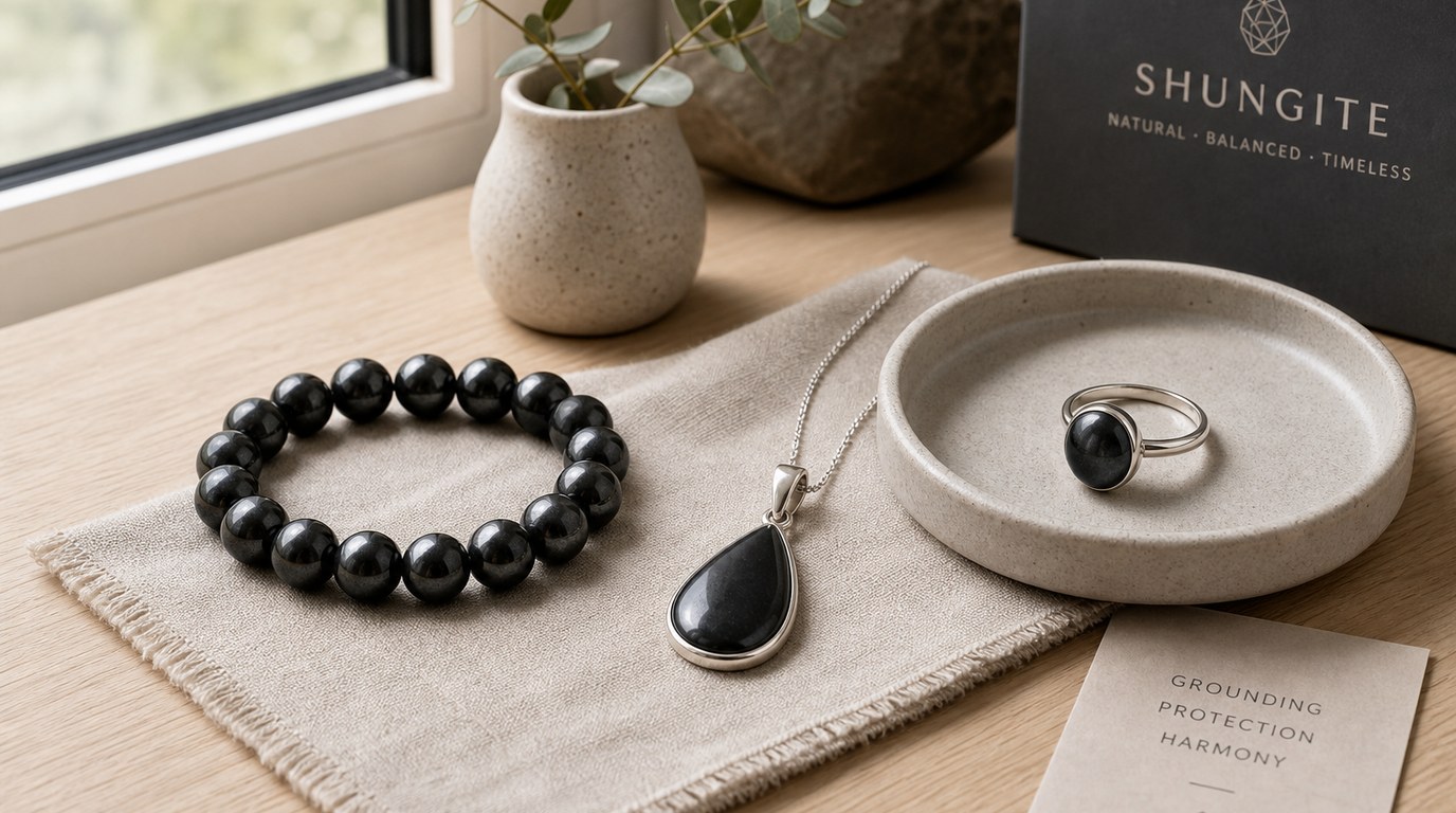 Benefits Wearing Shungite: Meaning, Uses, and Jewelry Guide - Image 1